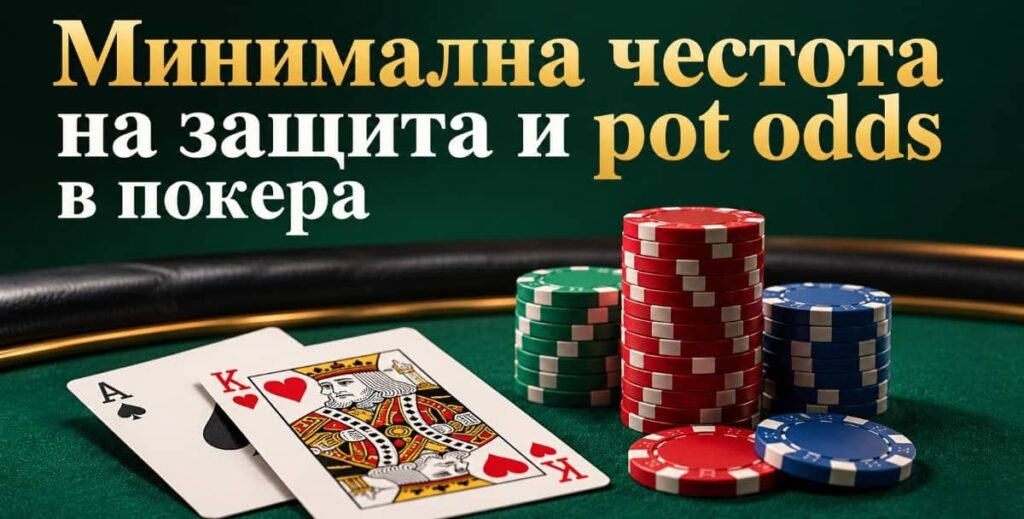 Минимална честота на защита и pot odds в покера